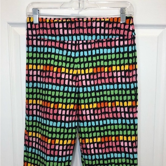 Krazy Larry multi colour pull on pants stretchy and form fitting - Picture 8 of 13
